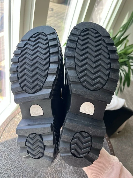 SOREL ONA AVE PENNY LOAFER MULES IN BLACK 9.5 - Picture 11 of 11